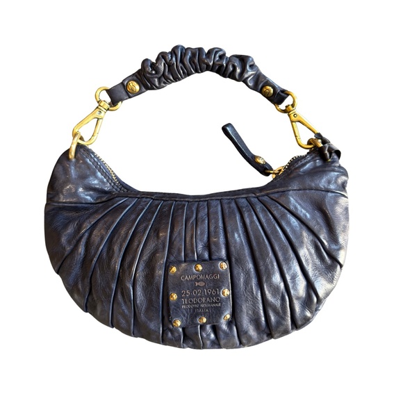 Shoulder Bag "LUNA" in dark blue - Picture 2 of 6